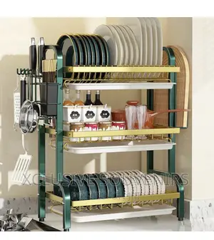 3layer Multifunctional Dish Drying Rack