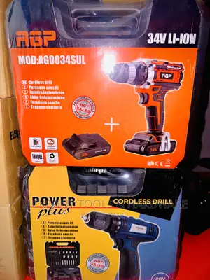 Agp Proffesional Lithium Cordless Screwdriver 34V