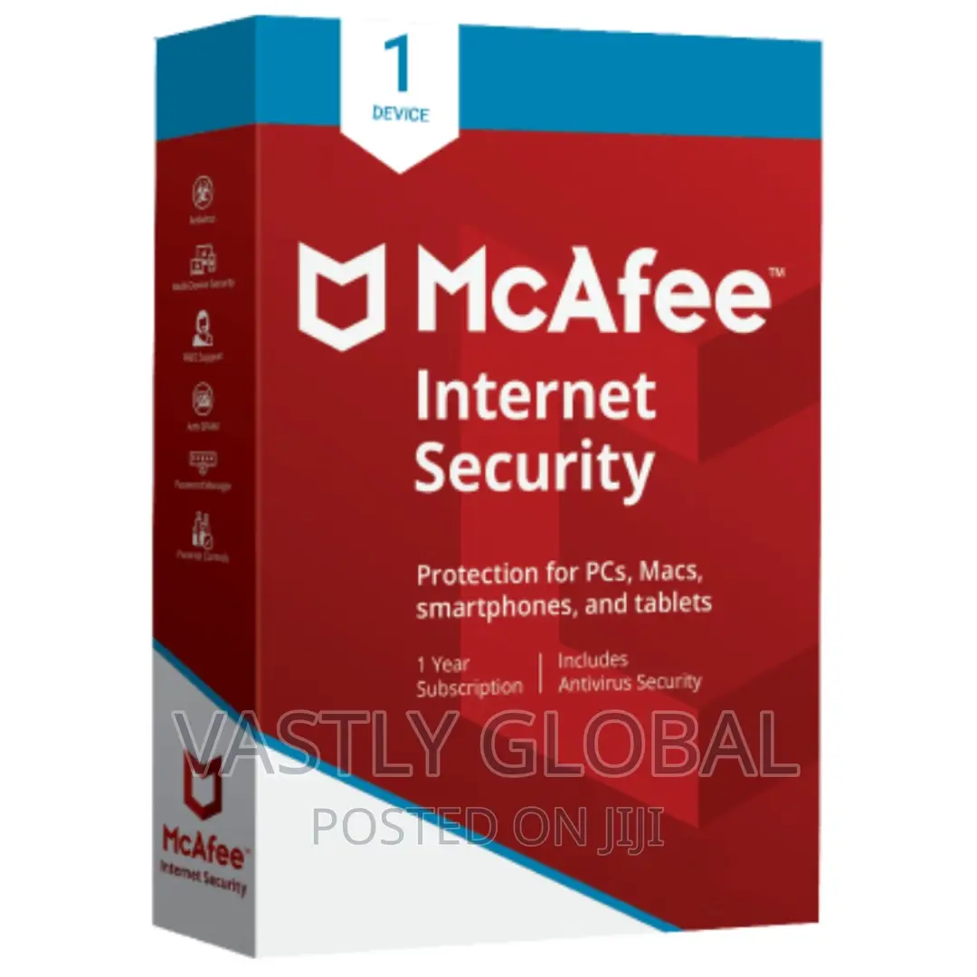 McAfee Internet Security - 1 User | 1 Year