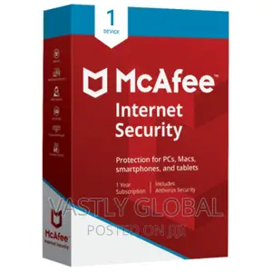 McAfee Internet Security - 1 User | 1 Year