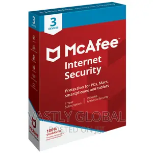 McAfee Internet Security - 3 Users | 1 Year