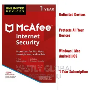 McAfee Internet Security - Unlimited Users | 1 Year