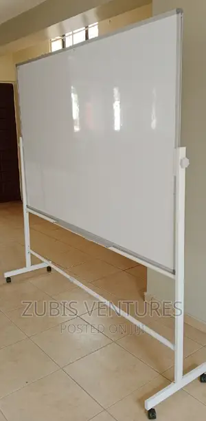 4x6 Double Sided, Magnetic White Board With a Mobile Stand