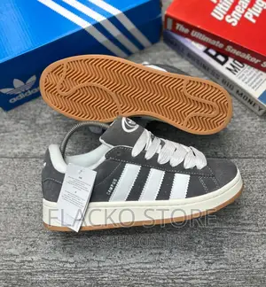 Original Adidas Campus Low Grey Sneakers