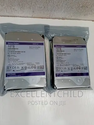 Wd 10tb Sata Surveillance Hdd, for Security Storage