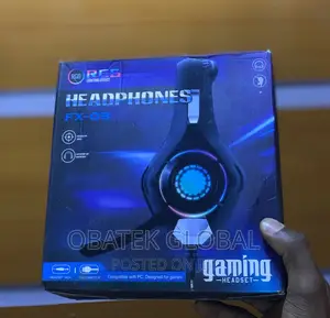 RGB Lighting Effect Gaming Headset