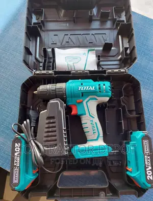 Total Tools Lithium-Ion Cordless Drill Set 20v Super Select