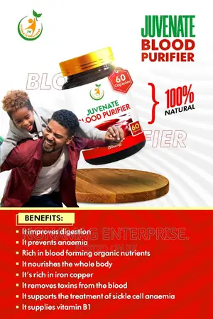 Juvenate Blood Purifier 60caps.