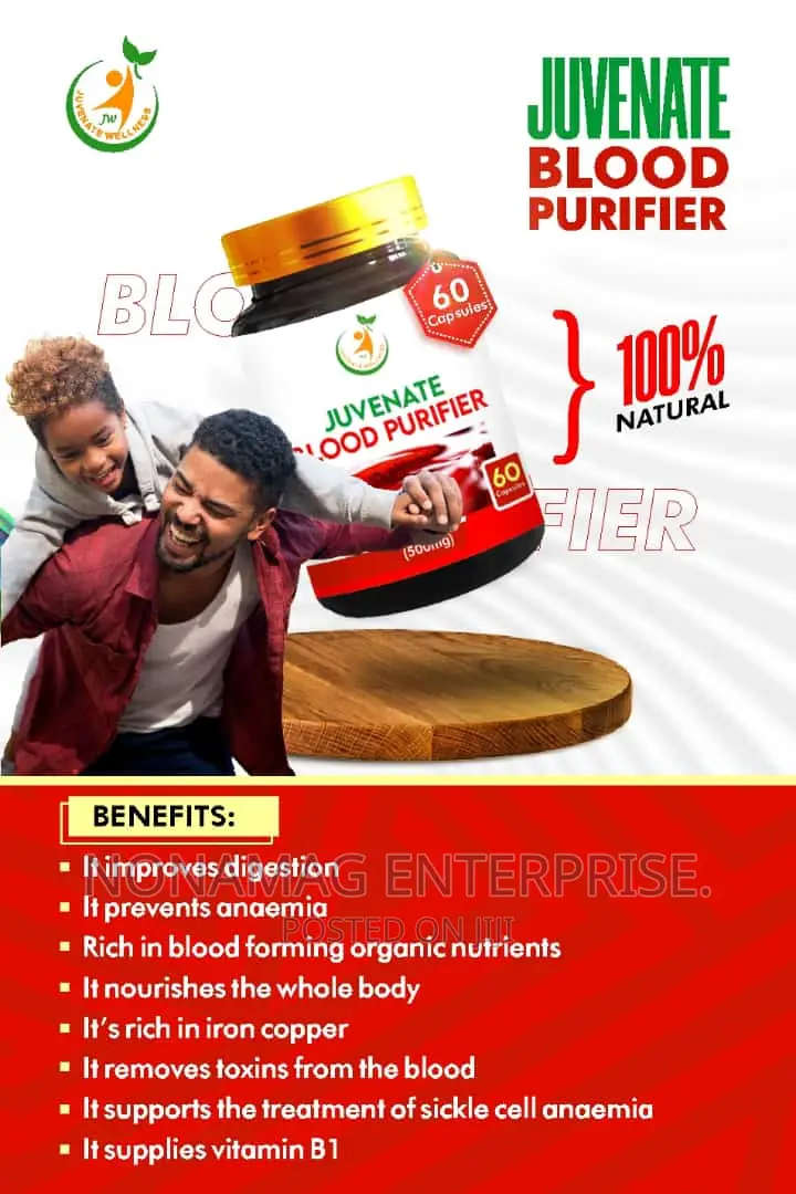 Juvenate Blood Purifier 60caps.