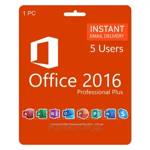 Office 2016 Professional Plus- 5 Users