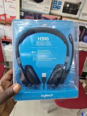 Logitech H390 Headphone With Noise Cancellation