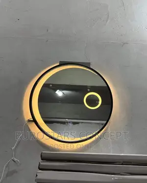 Round Shape Mirror With LED Light
