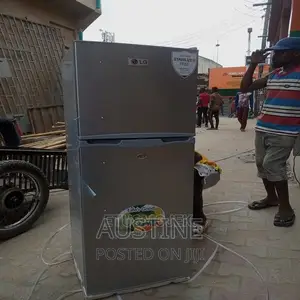 Brand New LG 100L Double Door Refrigerator>External>Silver>