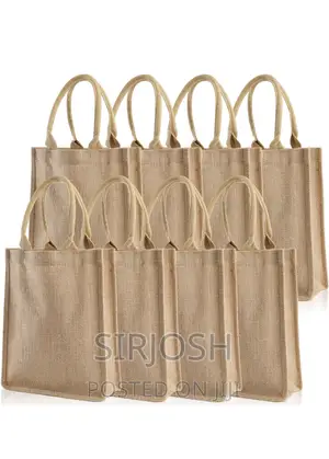 Medium Size Jute Tote Bag