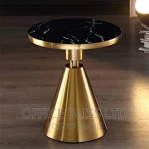 SS Italian Marble Side Stool