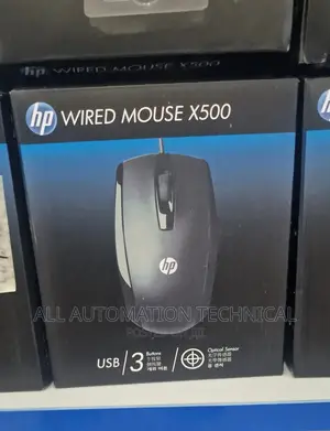 HP Wired Mouse X500