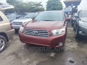 Toyota Highlander Limited 2010 Burgundy