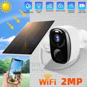CCTV Solar Indoor WIFI Surveillance IP Camera