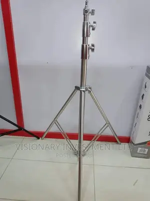 Silver Light Stand