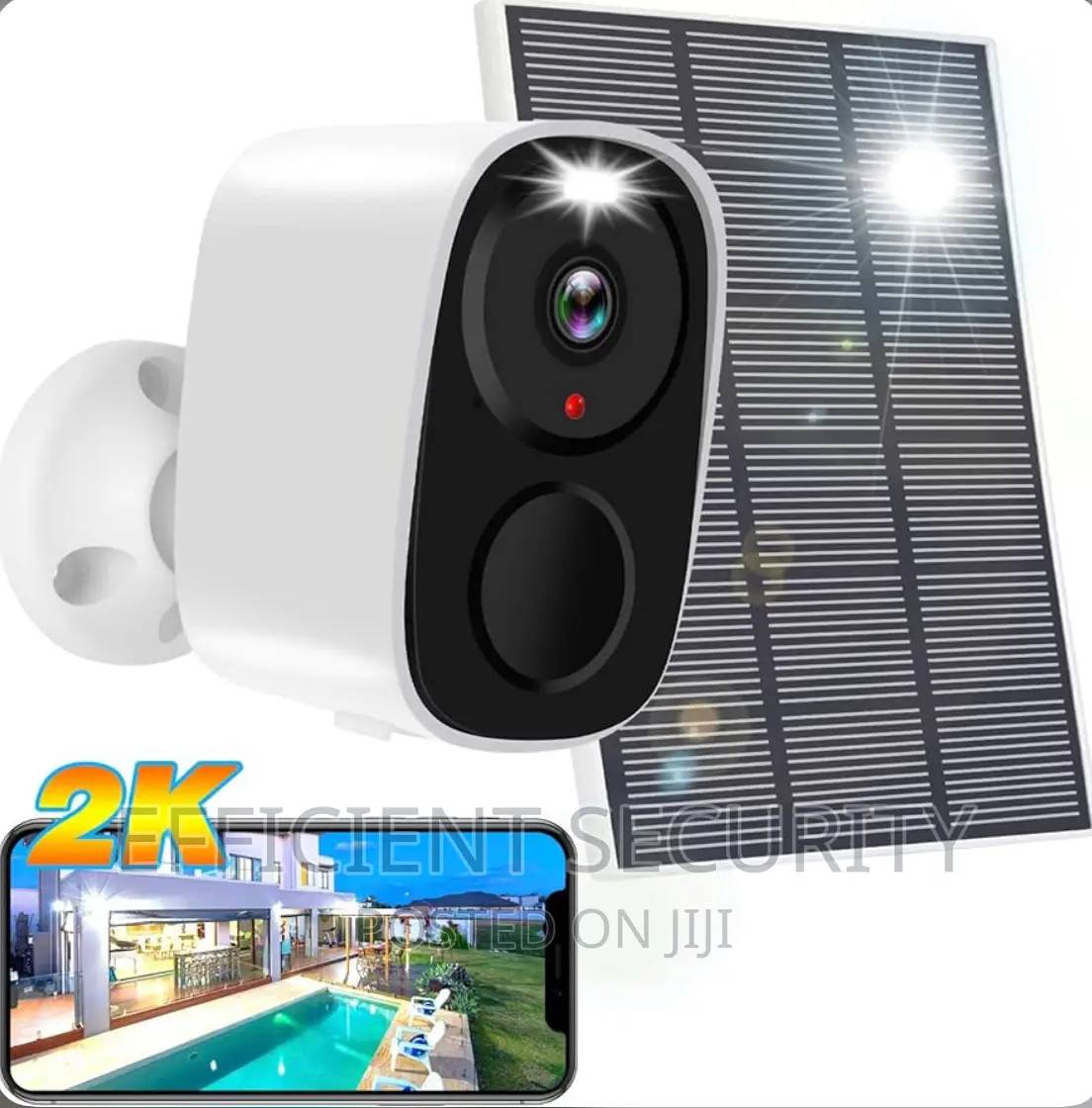 Solar Powered Indoor Camera + 4G Sim Card
