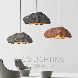 Designer's Creative Rock Texture Chandelier Quiet Style Pers