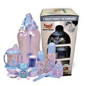 Feeding Bottle Set Baby Bank