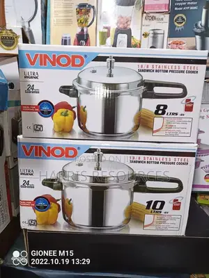 10 Litres Vinod Stainless Steel Pressure Cooker