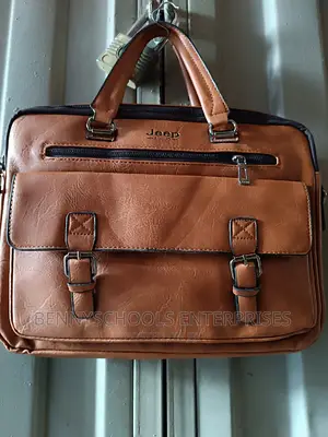 Jeep Leather Office, Laptop and Business Bag