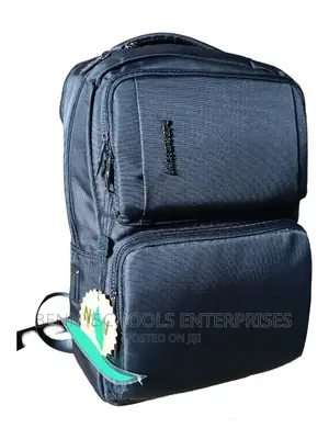 Black Leaves King Executive Backpack With Usb