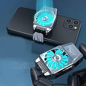 Rechargeable Cooling Fan Cell Phone Radiator for Games