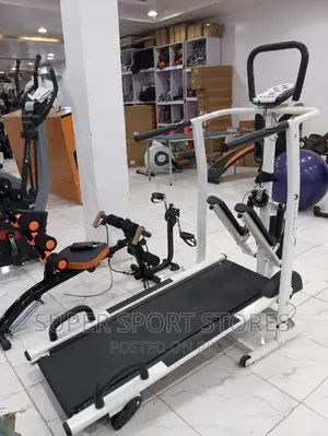 3in1 Manual Treadmill With Stepper and Twister