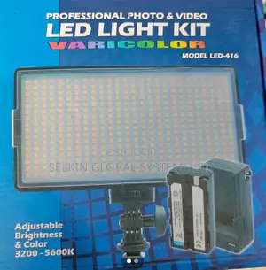 Professional Led Light Kit 416 Complete Set With Stand