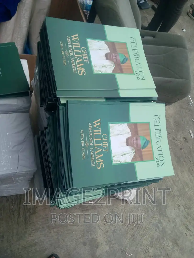 Funeral Program Printing