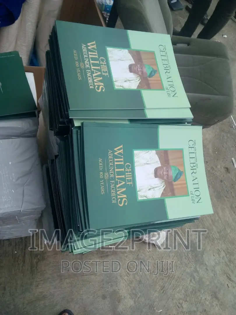 Funeral Program Printing