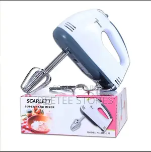 A 7-Speed Hand Mixer