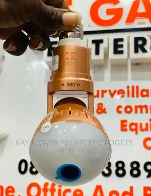 High Quality 360 Degree Rotational Bulb Camera