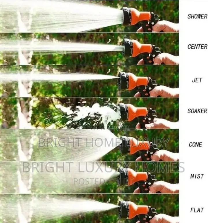 Automatic 7 Pattern Water Spray Gun