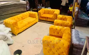 Exquisite Gold Chesterfield