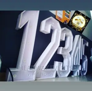 LED NUMBERS Are Available for Rent in Ikorodu