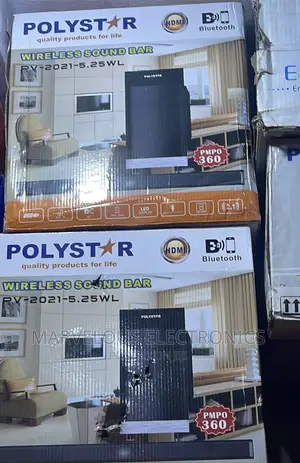 Brand New Polystar Sound Bar Sound System