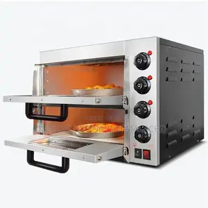 Mini Pizza Baking Oven(With Stone)Double Deck/Layer Electric