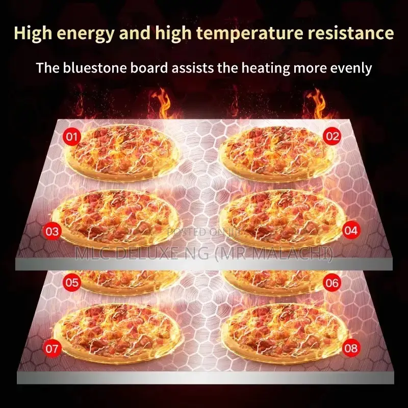 Mini Pizza Baking Oven(With Stone)Double Deck/Layer Electric