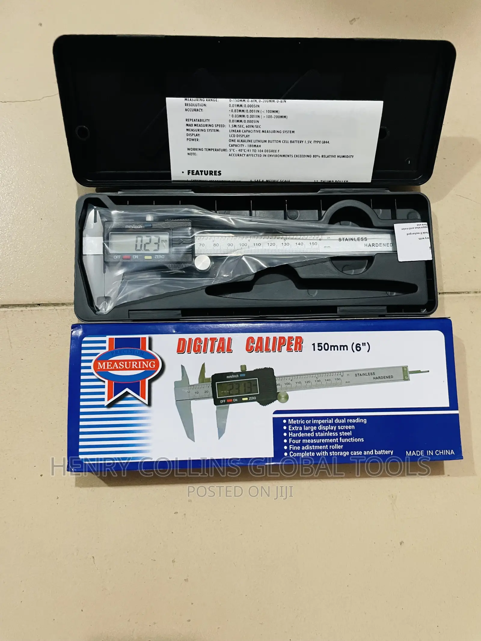 Digital Caliper 6”