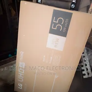 Lg 55" Led Smart Television With Clear Vision.