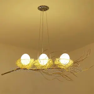 Led Bird Nest Kids Room Chandelier