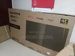 Polystar 85" Qled Smart TV + Netflix