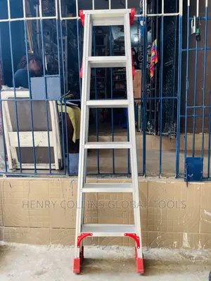 6 Step Both Side Aluminum Ladder