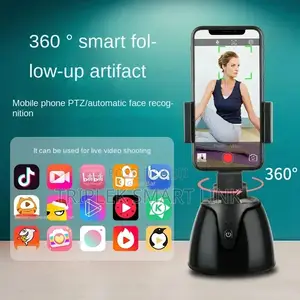 Auto Smart Shooting Selfie 3600 Object Tracking Phone Holder