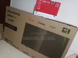 Brand New 85'' Polystar Qled Smart TV