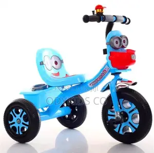 Tricycles With Handle Bar,3 EVA Wheels Steel Tricycles